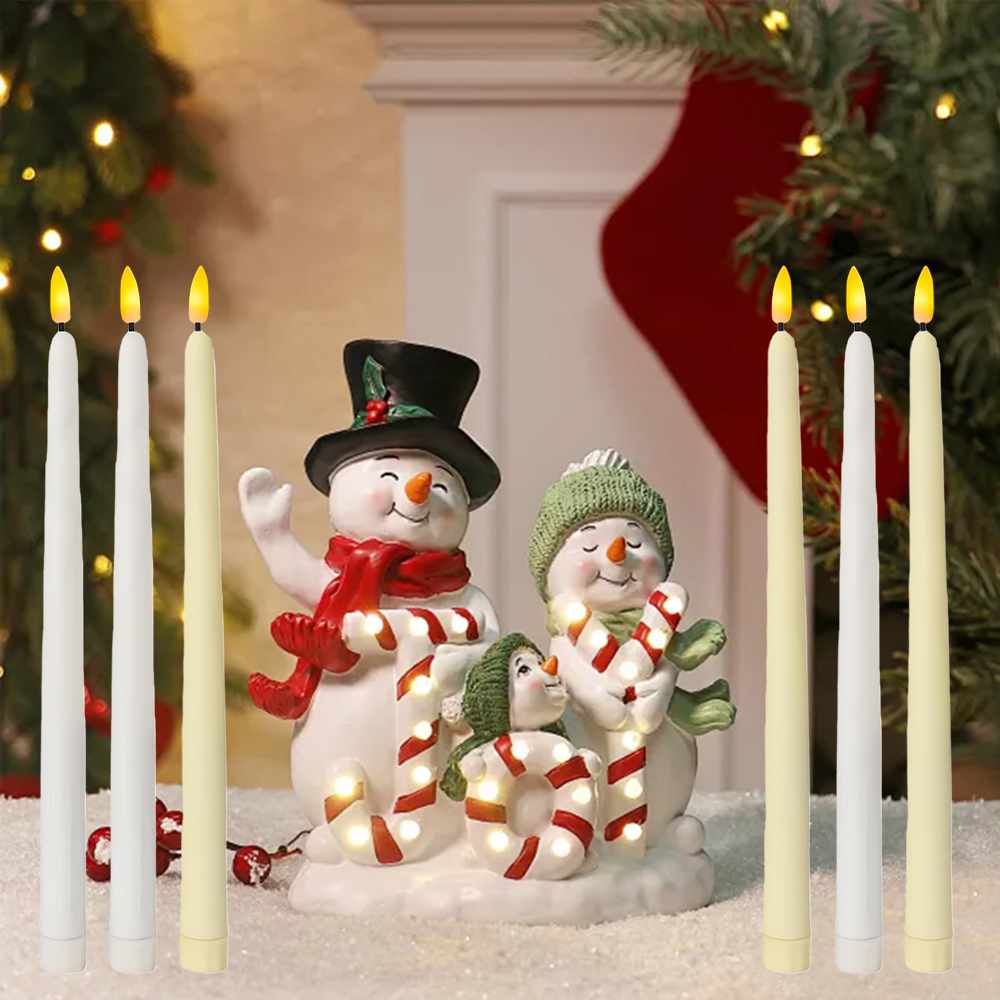 6 Stück LED-Flammenlose Stabke – Holiday Candle Set Bewertung und Preis
