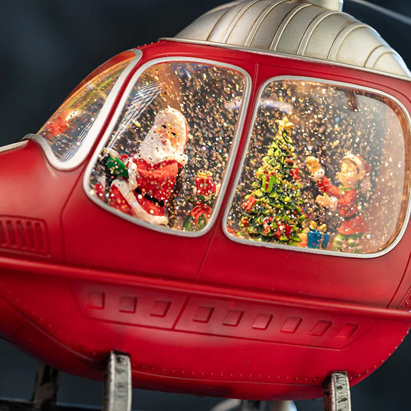Rotierende Helikopter-Spieluhr – Snow Globe Musical Bewertung und Preis