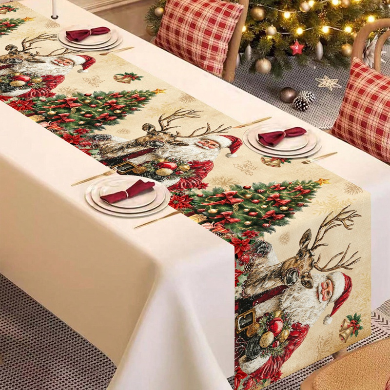 Vintage Weihnachten Tischläufe – Christmas Table Runner Bewertung und Preis